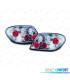 FAROLINS TRASEIROS CITROEN XSARA 00-04 LOOK LEXUS CROMADO