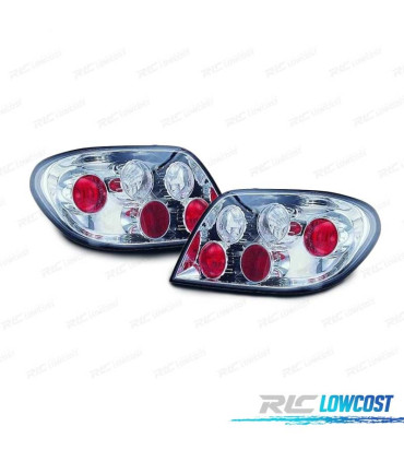 FAROLINS TRASEIROS CITROEN XSARA 00-04 LOOK LEXUS CROMADO
