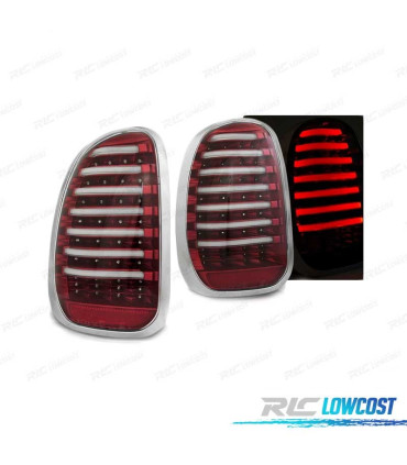 FAROLINS TRASEIROS LED PARA MINI COUNTRY R-14 10-14 RED VERMELHO