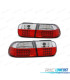 FAROLINS TRASEIROS LED HONDA CIVIC 91-95 2D 4D VERMELHO BRANCO