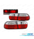 FAROLINS TRASEIROS LED HONDA CIVIC 91-95 2D 4D VERMELHO BRANCO
