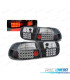 FAROLINS TRASEIROS LED HONDA CIVIC 2P 4P 91-95 PRETO