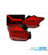 FAROLINS TRASEIROS LED DINÂMICO PARA FORD FOCUS 3 HATCHBACK 15-18 VERMELHO
