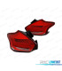 FAROLINS TRASEIROS LED DINÂMICO PARA FORD FOCUS 3 HATCHBACK 15-18 VERMELHO
