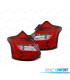 FAROLINS FORD FOCUS 3 HATCHBACK 11-14 VERMELHAS INTERMITENTE LED DINÂMICO