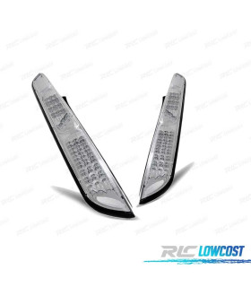 FAROLINS TRASEIROS LED FORD FOCUS MK2 08-10 CHROME CROMADO