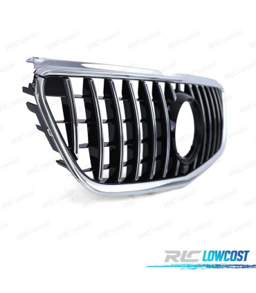 GRELHA FRONTAL MERCEDES CLASE V W447 14-19 PRETO CROMADO LOOK AMG