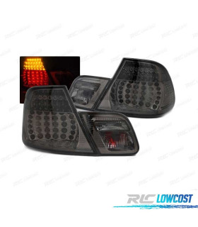 FAROLINS TRASEIROS BMW E46 COUPÊ 99-03 LED DINÂMICO FUMADOS ESCURECIDOS