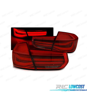 FAROLINS TRASEIROS BMW F30 11-15 LED RED VERMELHO