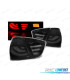 FAROLINS TRASEIROS LED PARA BMW E90 05-08 BLACK SMOKED PRETO FUMADO ESCURECIDO