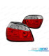 FAROLINS TRASEIROS LED BMW E60 03-07 VERMELHO CRISTAL