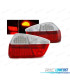 FAROLINS TRASEIROS LED PARA BMW E90 03.05-08.08 VERMELHO BRANCO