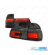 FAROLINS TRASEIROS LED PARA BMW E39 TOURING 97-00 SMOKED FUMADO ESCURECIDO