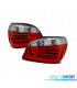 FAROLINS TRASEIROS LED BMW E60 03-07 VERMELHO BRANCO