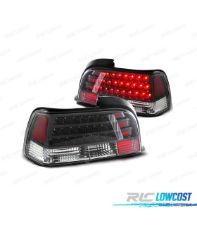FAROLINS TRASEIROS LED PARA BMW E36 COUPÊ 90-99 PRETO