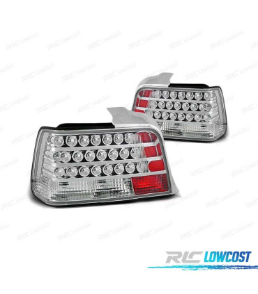 FAROLINS BMW E36 90-99 SEDAN LED CROMADOS