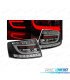 FAROLINS TRASEIROS LED PARA AUDI A6 C6 SEDAN 04-08 PRETO