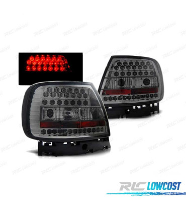 FAROLINS TRASEIROS LED AUDI A4 B5 LIMOUSINE 94-00 FUMADO