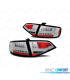 FAROLINS TRASEIROS LED PARA AUDI A4 B8 SEDAN 08-11 CROMADO