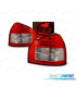 FAROLINS TRASEIROS AUDI A3 96-00 LED VERMELHO BRANCO