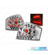 FAROLINS TRASEIROS LED AUDI A4 8E SEDAN 00-04 CROMADO