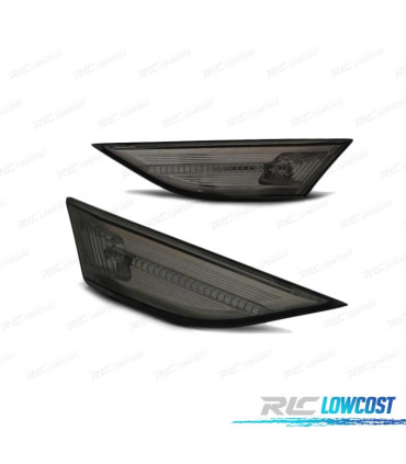 PISCAS LATERAIS LED PARA PORSCHE 991 CARREIRA 11-15 SMOKE FUMADOS ESCURECIDOS