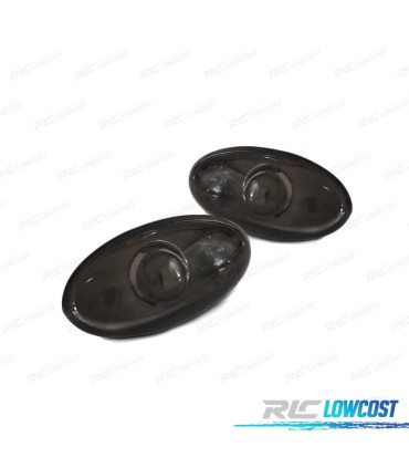 PISCAS LATERAIS PEUGEOT 206/307 SMOKE FUMADOS ESCURECIDOS