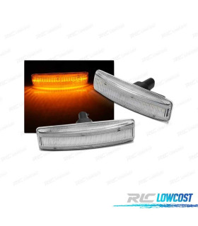 PISCAS LATERAIS LED LAND ROVER RANGE SPORT 05-12 BRANCO