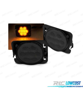 PISCAS LATERAIS LED JEEP WRANGLER JK 07-18 SMOKE FUMADOS ESCURECIDOS