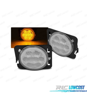 PISCAS LATERAIS LED PARA JEEP WRANGLER JK 07-18 CHROME CROMADOS