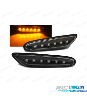 PISCAS LATERAIS BMW E46 01-05 PRETO LED