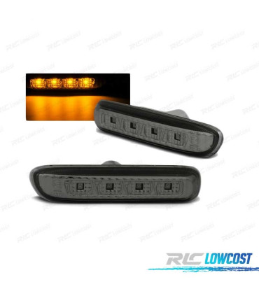 PISCAS LATERAIS LED BMW E46 2D 4D 98-01 FUMADOS