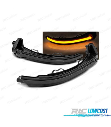 PISCAS LATERAIS LED DINÂMICOS DE ESPELHO PARA AUDI A4 B9 15-18 A5 16-18