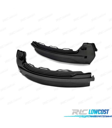 PISCAS LATERAIS LED DINAMICOS PARA ESPELHOS PARA AUDI A3 8V 12-20 ESCURECIDOS