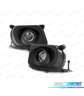 FAROIS NEVOEIRO PARA MERCEDES W210 95-99 PRETO