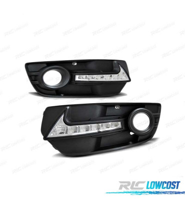 TAMPA FAROIS DE NEVOEIRO LUZ DIURNA PARA AUDIQ5 08-12 BLACK