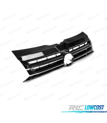 GRELHA FRONTAL VOLKSWAGEN VW T5 CARAVELLE MULTIVAN 10-15 BLACK CHROME