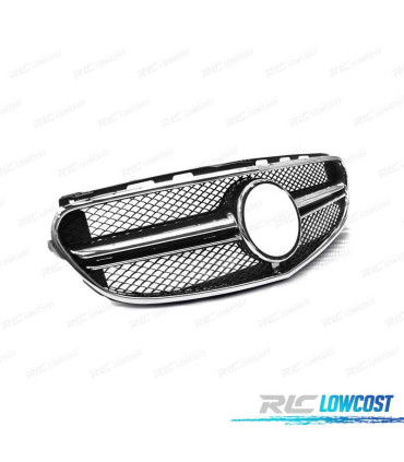 GRELHA MERCEDES CLASE E W212 13-16 LOOK AMG BLACK CROMADO