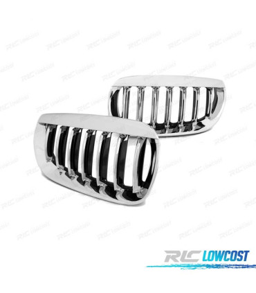 GRELHAS BMW X3 E83 04-06 CROMADO