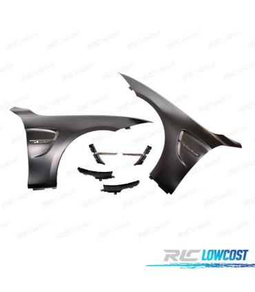 KIT 2 GUARDA-LAMAS BMW F32 F33 LOOK M4