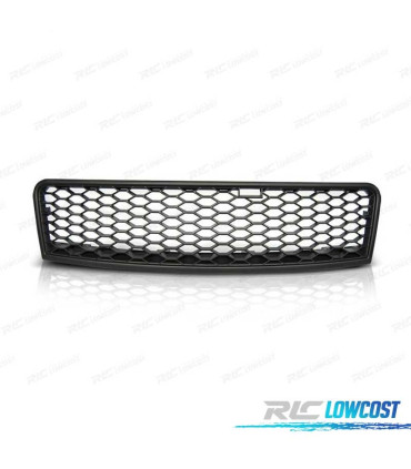 GRELHA FRONTAL AUDI A6 C5 01-04 LOOK RS PRETO