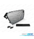 GRELHA FRONTAL AUDI A4 B8 11-15 CROMADA PRETO LOOK RS