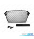 GRELHA FRONTAL AUDI A4 B8 11-15 CROMADA PRETO LOOK RS