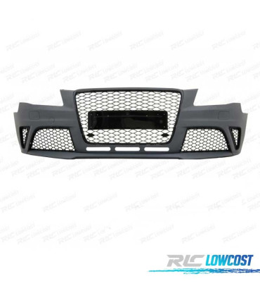 PARA-CHOQUES FRONTAL AUDI A4 B8 08-11 LOOK RS4 GRELHA PRETA SRA PDC