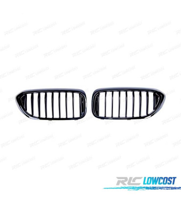 GRELHAS FRONTAIS BMW G30 G31 17-19 LOOK M PERFORMANCE PRETO BRILHANTE