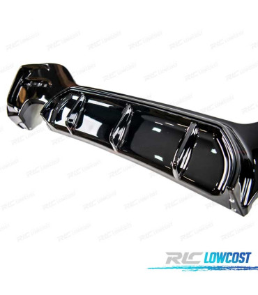 DIFUSOR BMW F20 LCI 15-19 LOOK M PERFORMANCE PRETO BRILLANTE