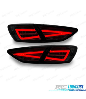 FAROLINS SEAT LEON 3 5F 12-20 LED DINÂMICO PRETO OEM LED