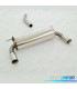 LINHA DE ESCAPE ESPORTIVO BMW F30 316 320 325 LOOK M DUPLA SAÍDA