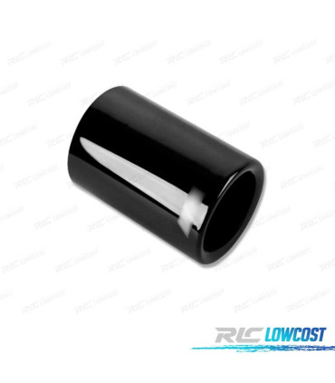 PONTEIRA DE ESCAPE BMW LOOK M POWER PERFORMANCE INOX PRETO