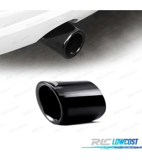PONTEIRA DE ESCAPE BMW LOOK M POWER PERFORMANCE INOX PRETO